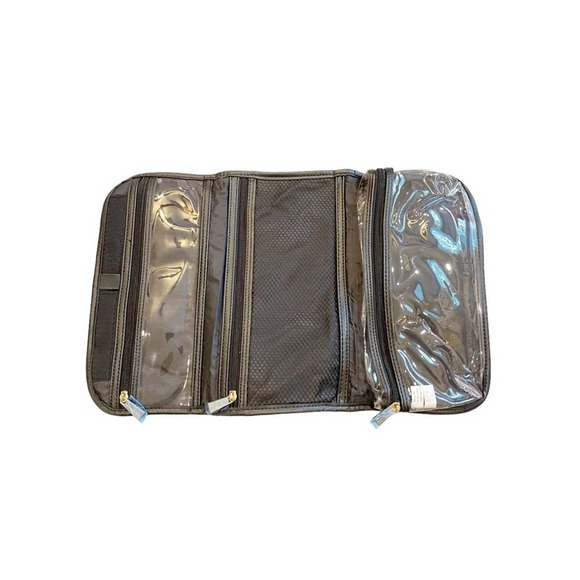 NWT KC Jagger Envelope Makeup Travel Clutch Black Velcro - Picture 2 of 7